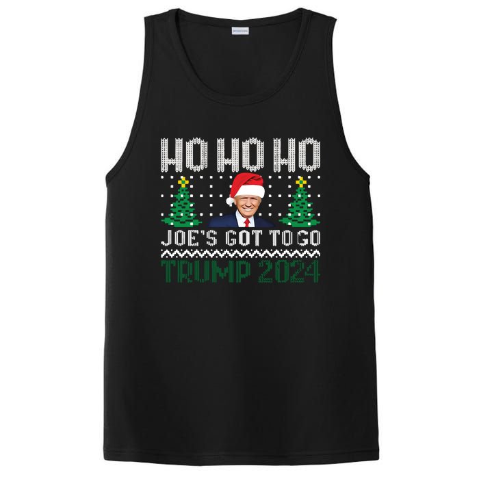 Funny Trump 2024 Christmas Sarcastic Trump Xmas PosiCharge Competitor Tank