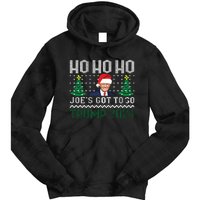 Funny Trump 2024 Christmas Sarcastic Trump Xmas Tie Dye Hoodie