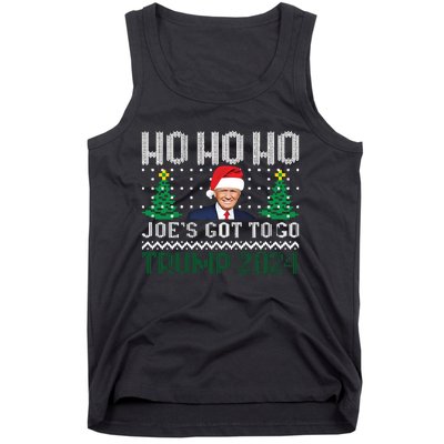 Funny Trump 2024 Christmas Sarcastic Trump Xmas Tank Top