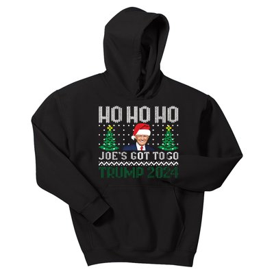 Funny Trump 2024 Christmas Sarcastic Trump Xmas Kids Hoodie