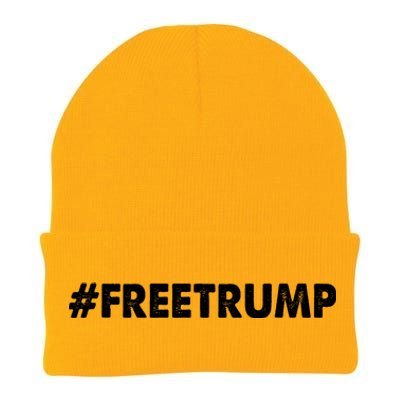 Free Trump 2024 Pro Donald Trump Knit Cap Winter Beanie