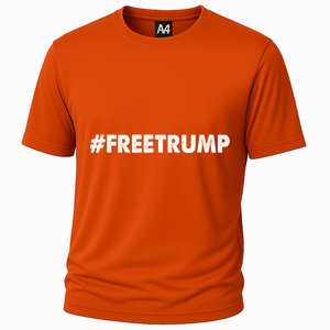 Free Trump 2024 Pro Donald Trump Cooling Performance Crew T-Shirt