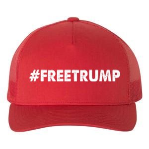 Free Trump 2024 Pro Donald Trump Yupoong Adult 5-Panel Trucker Hat