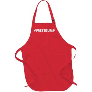 Free Trump 2024 Pro Donald Trump Full-Length Apron With Pockets