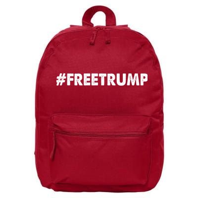 Free Trump 2024 Pro Donald Trump 16 in Basic Backpack