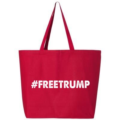 Free Trump 2024 Pro Donald Trump 25L Jumbo Tote
