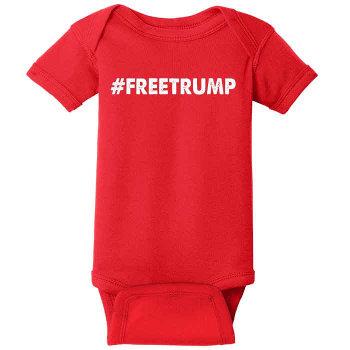 Free Trump 2024 Pro Donald Trump Baby Bodysuit