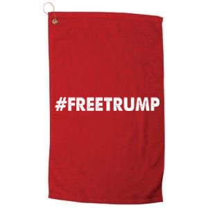 Free Trump 2024 Pro Donald Trump Platinum Collection Golf Towel