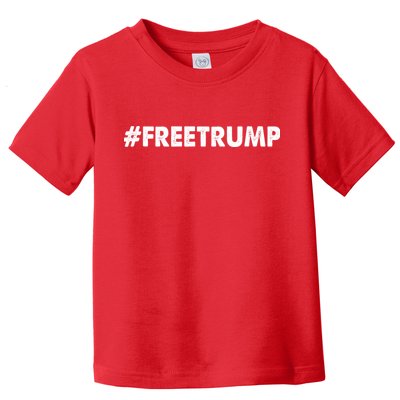 Free Trump 2024 Pro Donald Trump Toddler T-Shirt