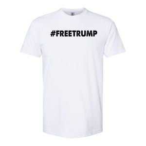 Free Trump 2024 Pro Donald Trump Softstyle CVC T-Shirt