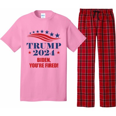 Funny Trump 2024 Biden You're Fired Trump Return Anti Biden Pajama Set