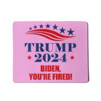 Funny Trump 2024 Biden You're Fired Trump Return Anti Biden Mousepad