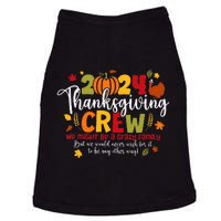 Family Thanksgiving 2024 Thanksgiving Crew Turkey Matching Doggie Tank