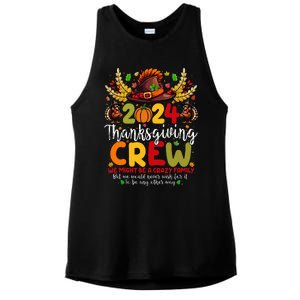 Family Thanksgiving 2024 Thanksgiving Crew Turkey Matching Ladies PosiCharge Tri-Blend Wicking Tank