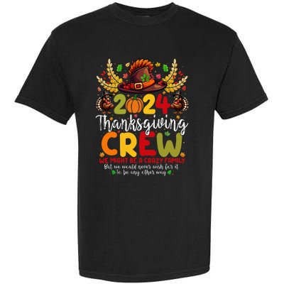 Family Thanksgiving 2024 Thanksgiving Crew Turkey Matching Garment-Dyed Heavyweight T-Shirt