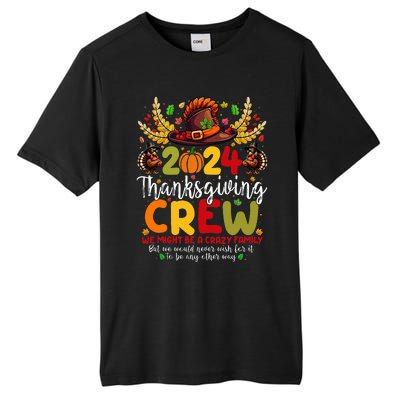 Family Thanksgiving 2024 Thanksgiving Crew Turkey Matching Tall Fusion ChromaSoft Performance T-Shirt