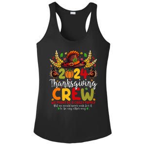 Family Thanksgiving 2024 Thanksgiving Crew Turkey Matching Ladies PosiCharge Competitor Racerback Tank