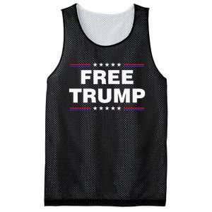 Free Trump 2024 Prison MAGA Mesh Reversible Basketball Jersey Tank