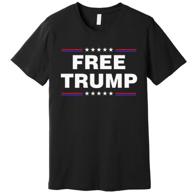 Free Trump 2024 Prison MAGA Premium T-Shirt