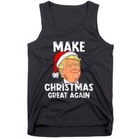 Funny Trump 2024 Make Christmas Great Again Ugly Sweater Tank Top