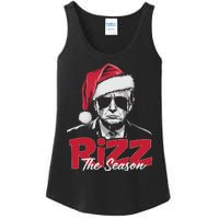 Funny Trump 2024 Xmas Trump Rizz The Season Santa Ladies Essential Tank