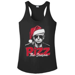 Funny Trump 2024 Xmas Trump Rizz The Season Santa Ladies PosiCharge Competitor Racerback Tank