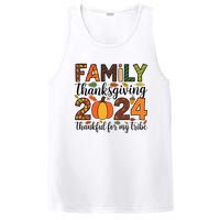 Family Thanksgiving 2024 Thankful For My Tribe Group Autumn PosiCharge Competitor Tank