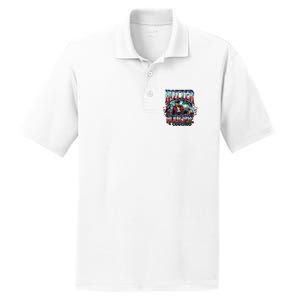 Funny Trump 2024 Republican Gift 2024 Trump PosiCharge RacerMesh Polo