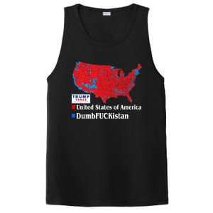 Funny Trump 2024 Electoral Landslide Map PosiCharge Competitor Tank