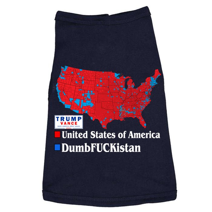 Funny Trump 2024 Electoral Landslide Map Doggie Tank