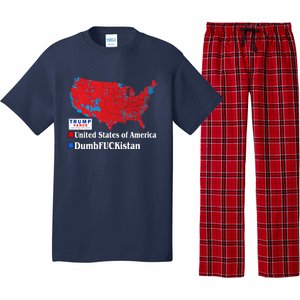 Funny Trump 2024 Electoral Landslide Map Pajama Set