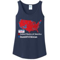 Funny Trump 2024 Electoral Landslide Map Ladies Essential Tank