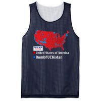 Funny Trump 2024 Electoral Landslide Map Mesh Reversible Basketball Jersey Tank