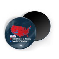 Funny Trump 2024 Electoral Landslide Map Magnet