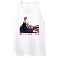 Funny Trump 2024 Missed Me PosiCharge Competitor Tank