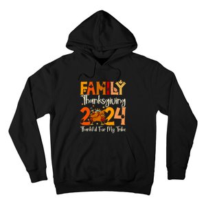 Family Thanksgiving 2024 Crew Dabbing Turkey Group Matching Hoodie