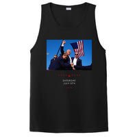 Funny Trump 2024 Shooting At Trump Rally In Pennsylvania PosiCharge Competitor Tank