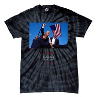 Funny Trump 2024 Shooting At Trump Rally In Pennsylvania Tie-Dye T-Shirt