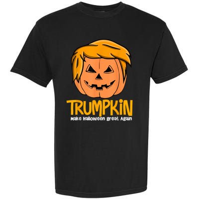 Funny Trumpkin 2024 Usa Make Halloween Great Again Garment-Dyed Heavyweight T-Shirt