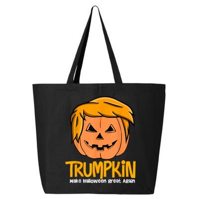 Funny Trumpkin 2024 Usa Make Halloween Great Again 25L Jumbo Tote