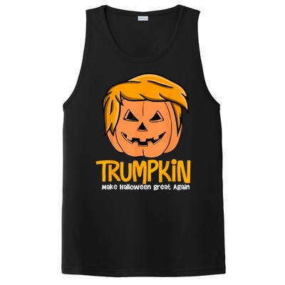 Funny Trumpkin 2024 Usa Make Halloween Great Again PosiCharge Competitor Tank