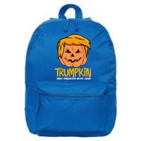 Funny Trumpkin 2024 Usa Make Halloween Great Again 16 in Basic Backpack