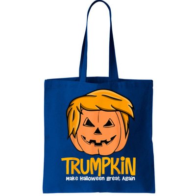 Funny Trumpkin 2024 Usa Make Halloween Great Again Tote Bag