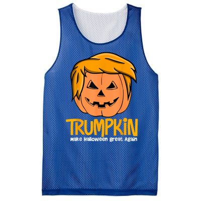 Funny Trumpkin 2024 Usa Make Halloween Great Again Mesh Reversible Basketball Jersey Tank