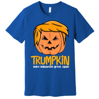 Funny Trumpkin 2024 Usa Make Halloween Great Again Premium T-Shirt