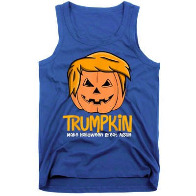 Funny Trumpkin 2024 Usa Make Halloween Great Again Tank Top