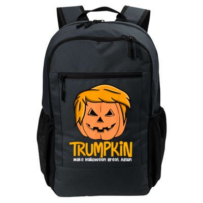 Funny Trumpkin 2024 Usa Make Halloween Great Again Daily Commute Backpack