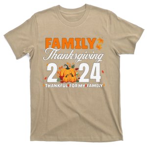 Family Thanksgiving 2024 Turkey Thanksgiving Matching Group T-Shirt