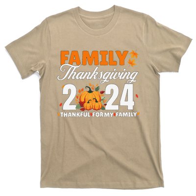 Family Thanksgiving 2024 Turkey Thanksgiving Matching Group T-Shirt