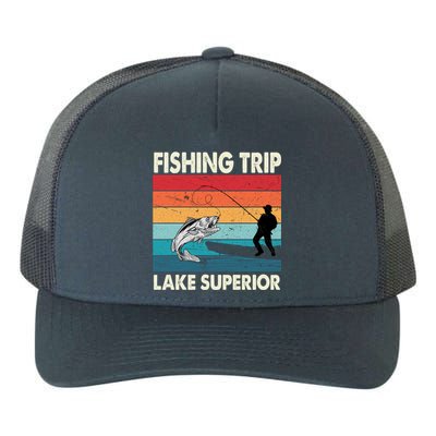 Fishing Trip 2024 Lake Superior Minnesota Gift Yupoong Adult 5-Panel Trucker Hat